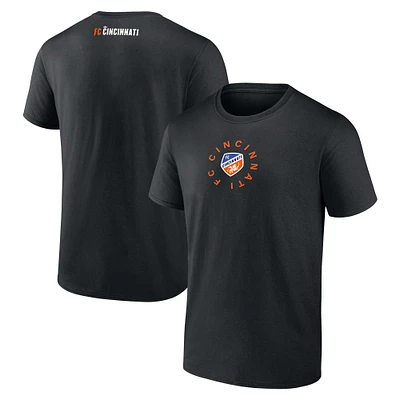 Men's Fanatics  Black FC Cincinnati Foul Play T-Shirt