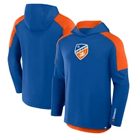 Sweat à capuche de transition bleu FC Cincinnati Red Card Fanatics pour homme