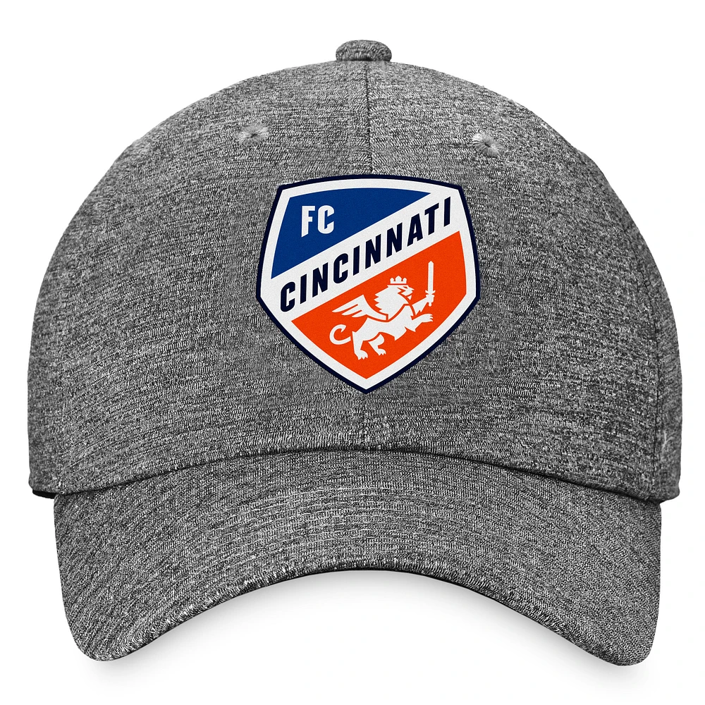 Men's Fanatics Gray FC Cincinnati Versalux Trucker Adjustable Hat