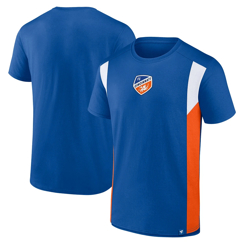 Men's Fanatics Royal FC Cincinnati Golden Goal T-Shirt