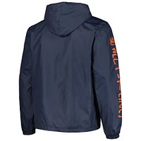 Men's Navy FC Cincinnati Graffiti Hoodie Full-Zip Windbreaker