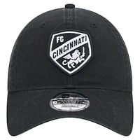 Men's New Era  Black FC Cincinnati 2025 Kickoff 9TWENTY Adjustable Hat