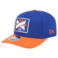 Casquette extensible à boutons-pression New Era bleu/orange FC Cincinnati 2025 Jersey Hook 9SEVENTY pour homme