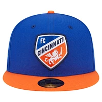 Men's New Era  Blue FC Cincinnati 2025 Kickoff 59FIFTY Fitted Hat