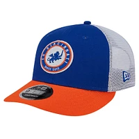 Men's New Era Blue FC Cincinnati Throwback Trucker Low Profile 9FIFTY Snapback Hat