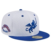 Casquette ajustée 59FIFTY Throwback Mesh gris FC Cincinnati New Era pour homme