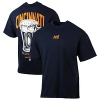 Men's Sport Design Sweden  Navy FC Cincinnati City Soul Oversized T-Shirt