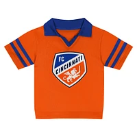 Toddler  Orange FC Cincinnati Charming Dude Top & Short Set
