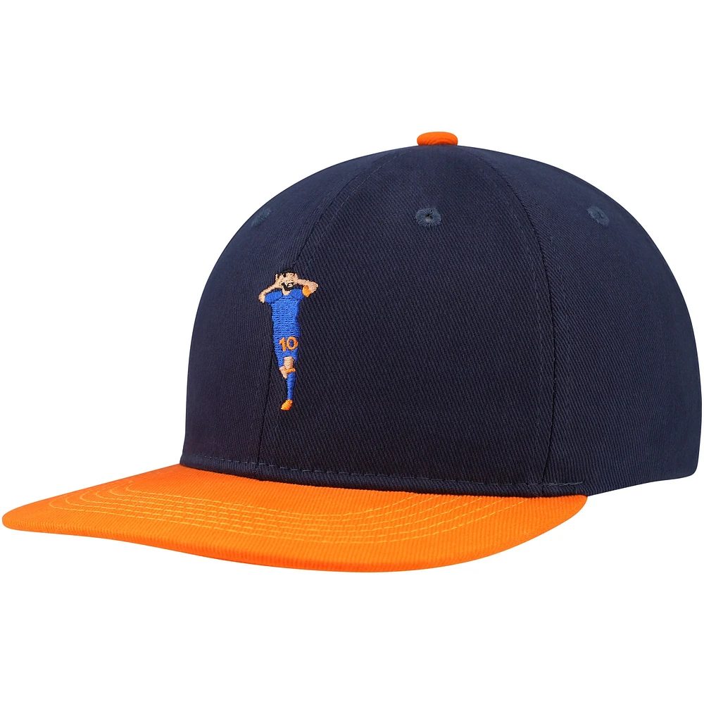 Casquette réglable unisexe Luciano Acosta Navy FC Cincinnati Player