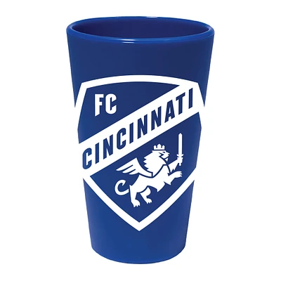 WinCraft FC Cincinnati 16oz. Verre à pinte amusant en silicone