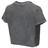 Women's Concepts Sport  Charcoal FC Cincinnati Distressed Market Cropped T-Shirt