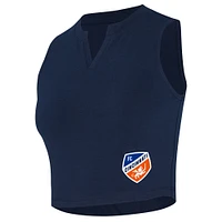 V102414 FCCin 0N14 COL S25 Débardeur en tricot pour femme TANLAD 0X34-0N14-ESC #1