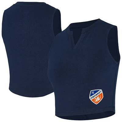 V102414 FCCin 0N14 COL S25 Débardeur en tricot pour femme TANLAD 0X34-0N14-ESC #1