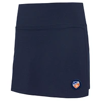 Women's Concepts Sport  Navy FC Cincinnati Market Knit Tri-Blend Skort