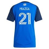 Maillot réplique du joueur adidas Matt Miazga Blue FC Cincinnati 2025 Orange et Bleu Legacy Kit pour femme