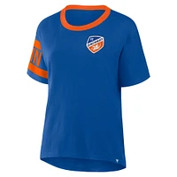 T-shirt bleu pour femme Fanatics FC Cincinnati Defender Pairing Legacy