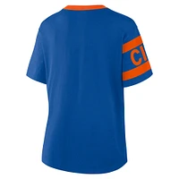 T-shirt bleu pour femme Fanatics FC Cincinnati Defender Pairing Legacy