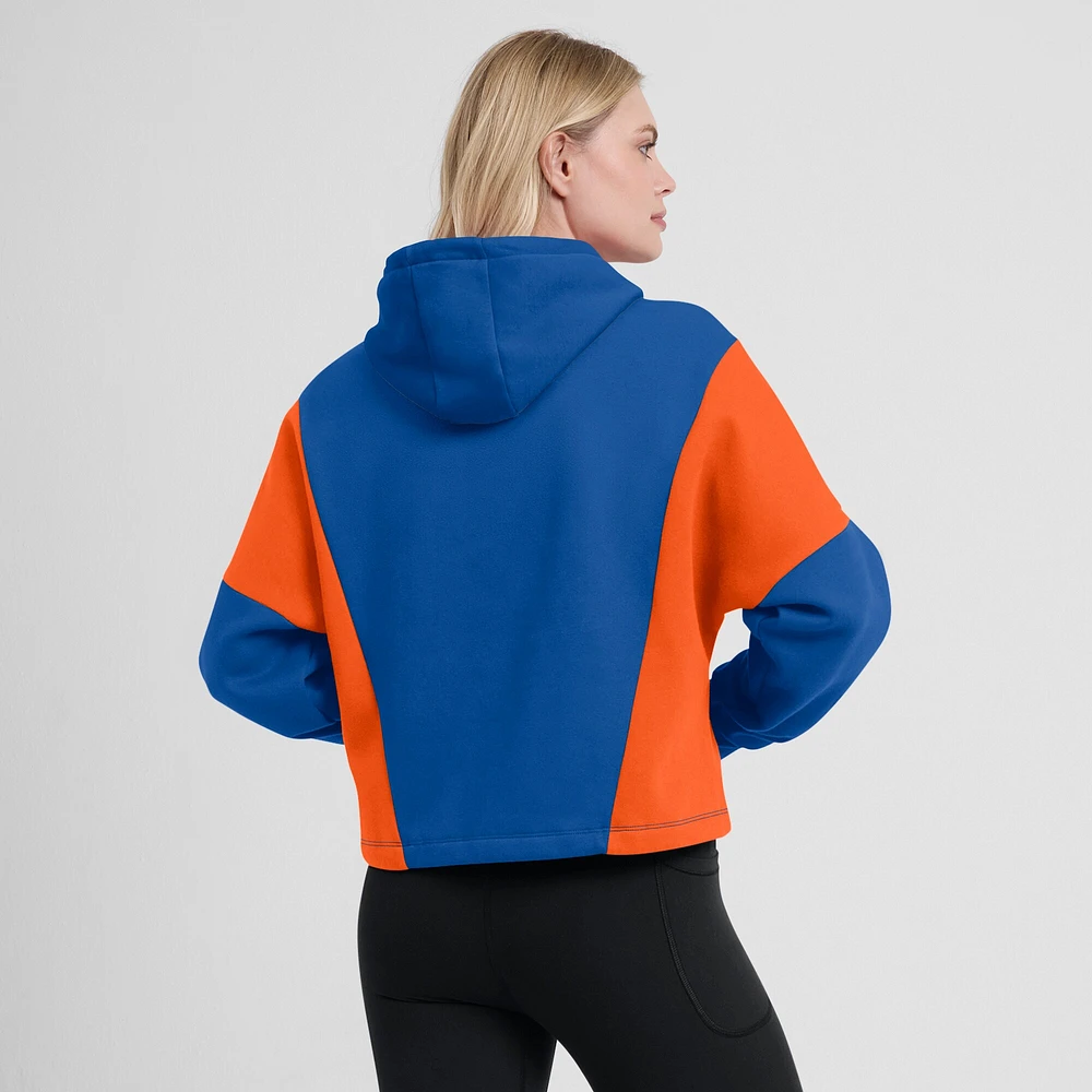 Women's Fanatics Blue FC Cincinnati Oversized Legacy Goalkeeper Pullover Hoodie