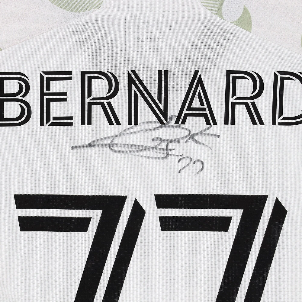 Bernard Kamungo FC Dallas Autographed Match-Used #77 White adidas Jersey from the 2024 MLS Season - Size S