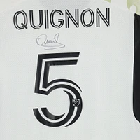 Facundo Quignón FC Dallas Autographed Match-Used #5 White Jersey from the 2023 MLS Season