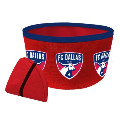 FC Dallas Collapsible Travel Dog Bowl