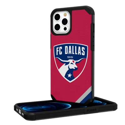 FC Dallas iPhone Diagonal Stripe Design Rugged Case