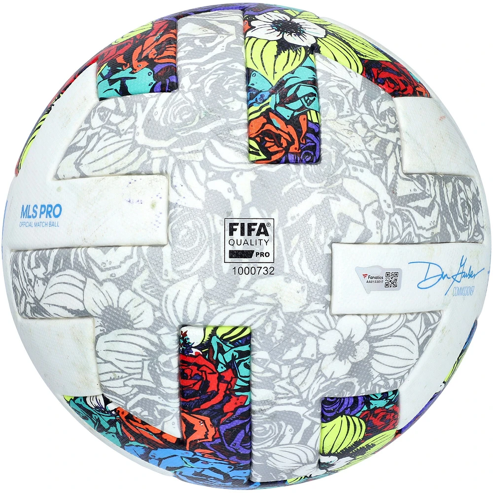 FC Dallas Match-Used Soccer Ball from the 2022 MLS Season