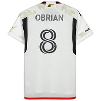 Jáder Obrian FC Dallas Autographed Match-Used #8 White Jersey from the 2023 MLS Season