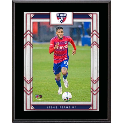 Plaque de joueur sublimée Jesus Ferreira FC Dallas 10,5" x 13"