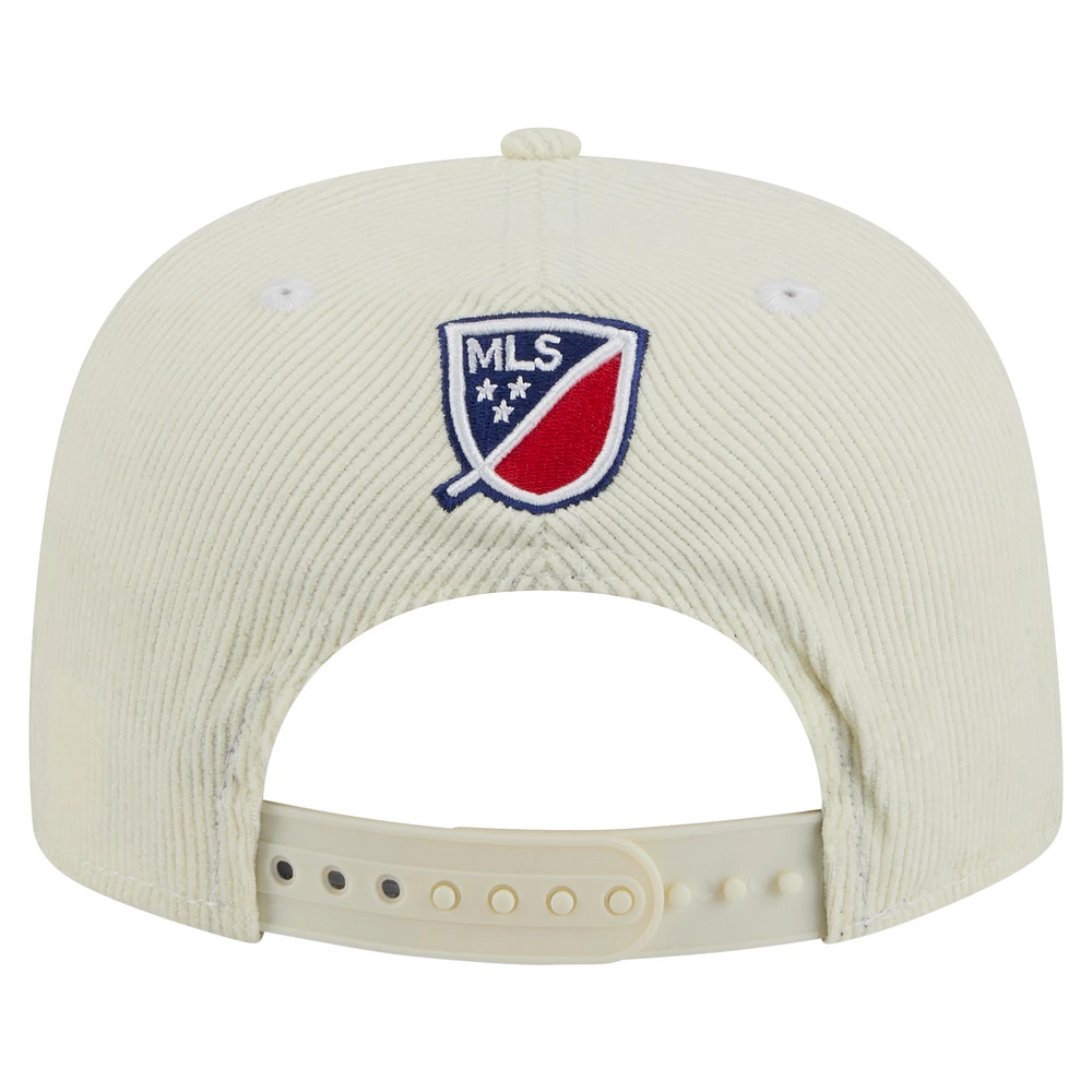 Men's New Era  Cream FC Dallas 2025 Kickoff Snapback Golfer Hat