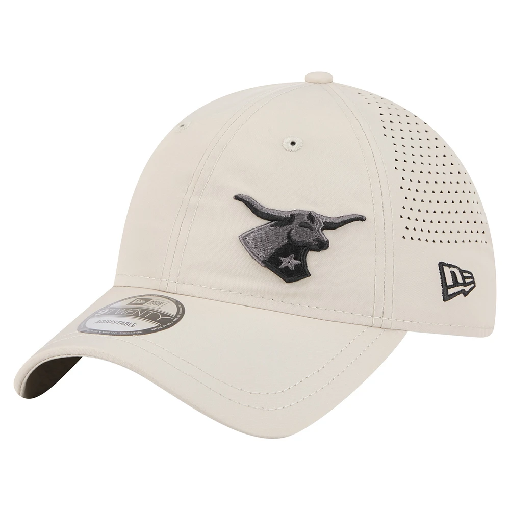 Casquette ajustable FC Dallas Active 9TWENTY de New Era pour homme, couleur tan