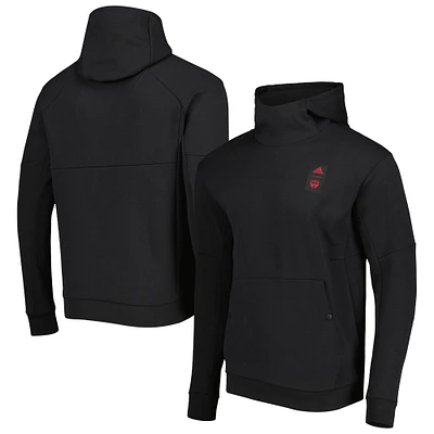 Sweat à capuche de voyage FC Dallas 2023 Player adidas pour homme, noir