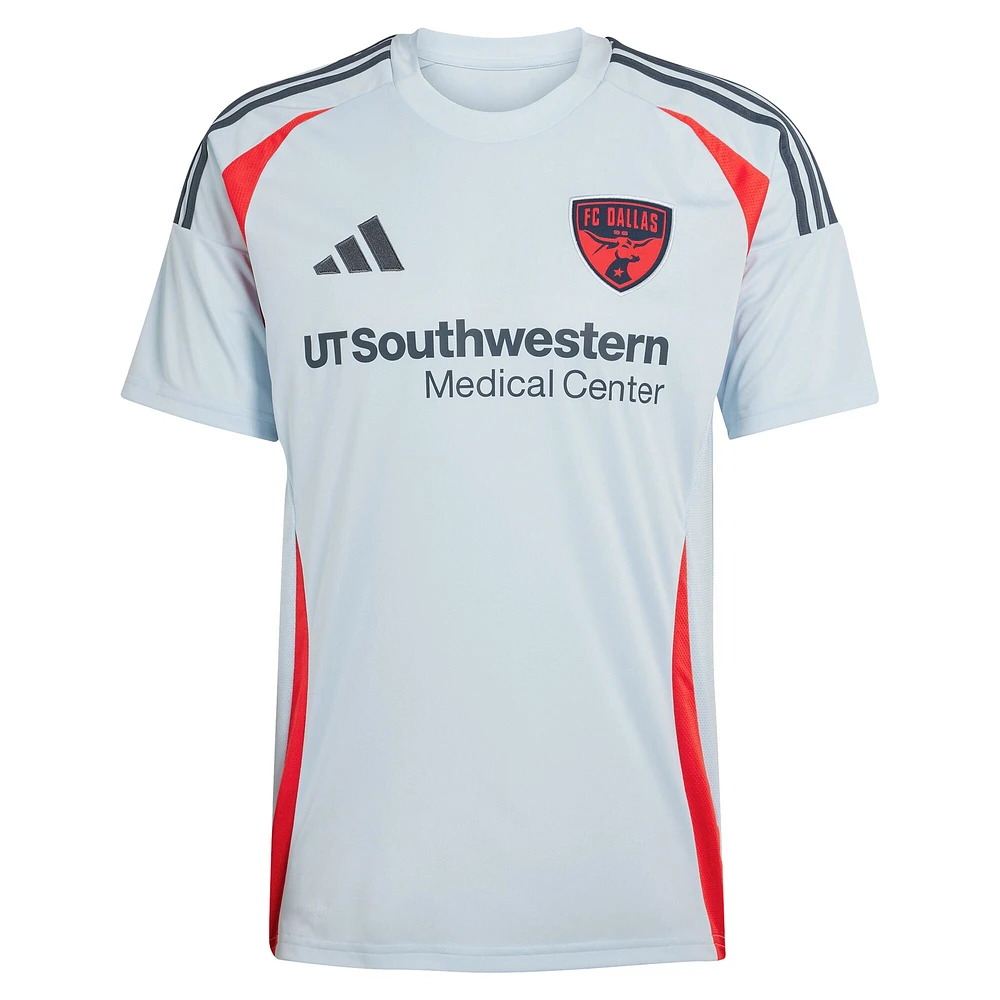 Maillot réplique adidas bleu clair FC Dallas 2025 The Inferno Kit pour homme