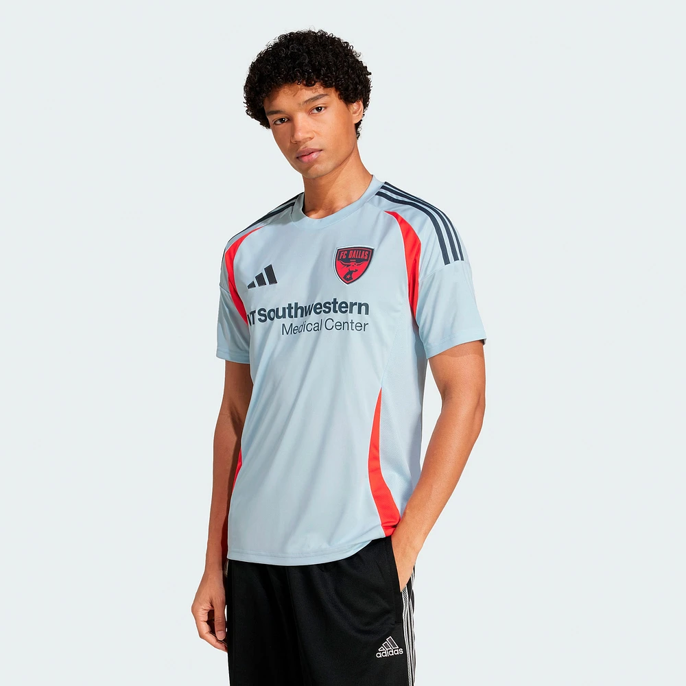 Maillot réplique adidas bleu clair FC Dallas 2025 The Inferno Kit pour homme