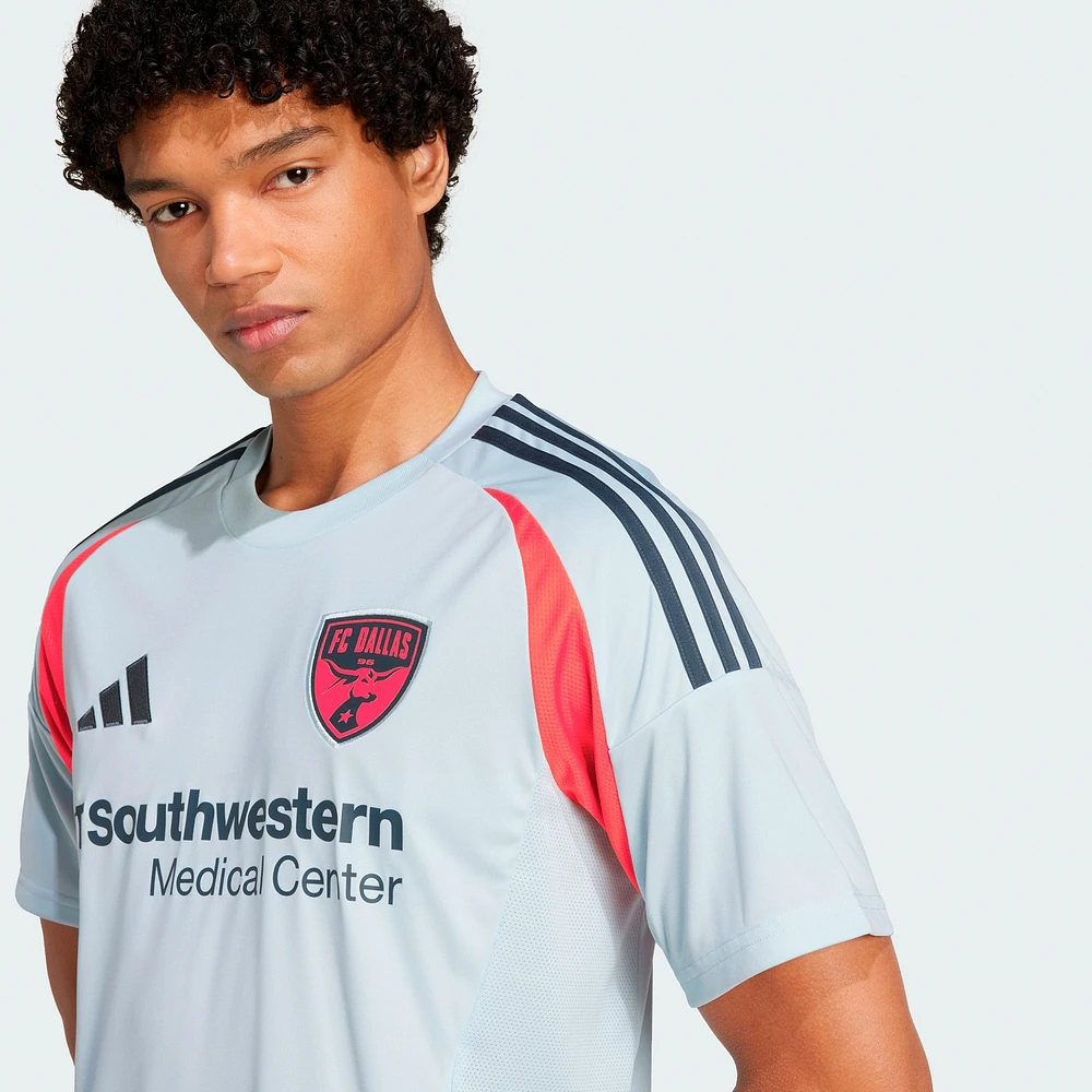 Maillot réplique adidas bleu clair FC Dallas 2025 The Inferno Kit pour homme