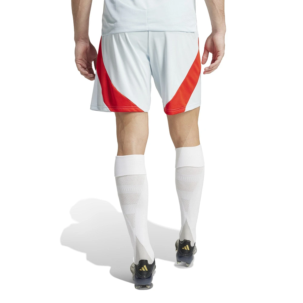 Men's adidas  Light Blue FC Dallas Away 2025 The Inferno Kit Authentic Shorts
