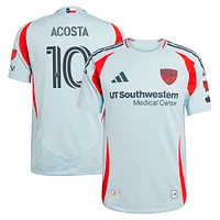 Men's adidas Luciano Acosta Light Blue FC Dallas 2025 The Inferno Kit Authentic Player Jersey