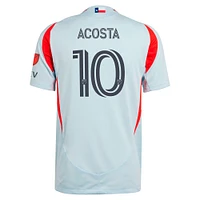 Men's adidas Luciano Acosta Light Blue FC Dallas 2025 The Inferno Kit Authentic Player Jersey