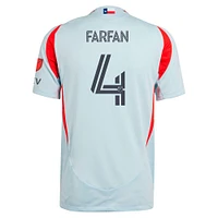 Men's adidas Marco Farfan Light Blue FC Dallas 2025 The Inferno Kit Authentic Player Jersey