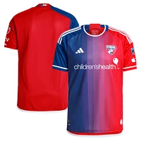 Maillot adidas bleu marine FC Dallas 2024 After Burner authentique pour homme