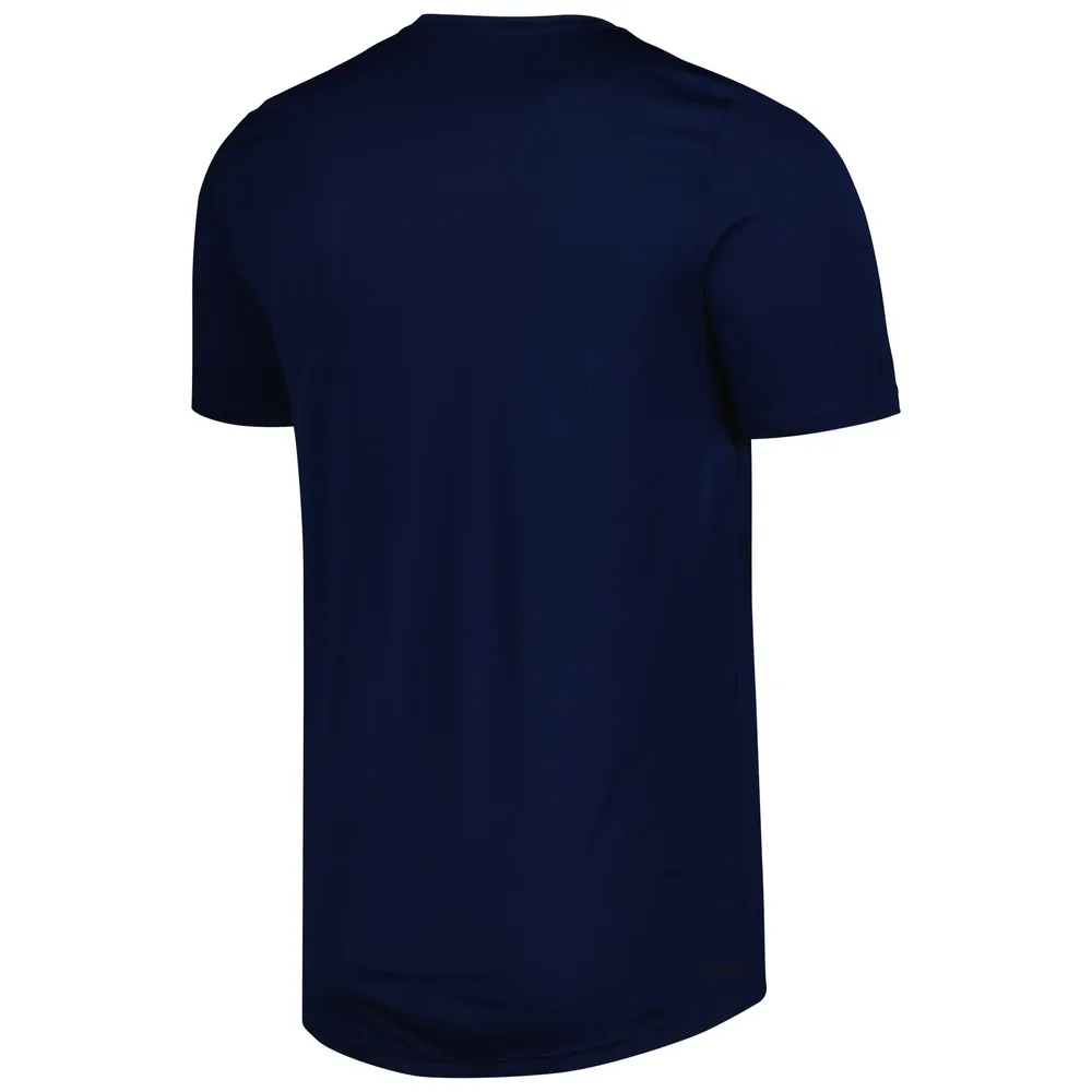 T-shirt adidas Performance FC Dallas Club DNA pour homme, bleu marine