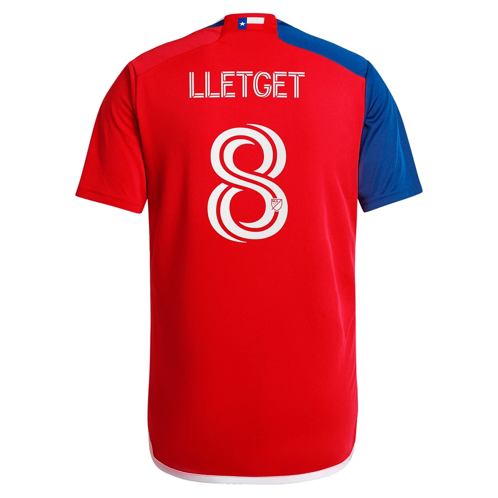 Men's adidas Sebastian Lletget Navy FC Dallas 2024 After Burner Replica Player Jersey