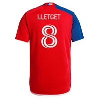 Men's adidas Sebastian Lletget Navy FC Dallas 2024 After Burner Replica Player Jersey