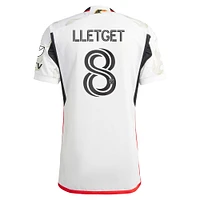 Men's adidas Sebastian Lletget White FC Dallas 2024 Burn Baby Authentic Player Jersey