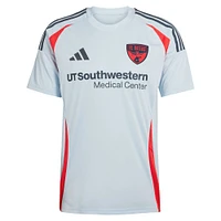Men's adidas Sebastien Ibeagha Light Blue FC Dallas 2025 The Inferno Kit Replica Player Jersey