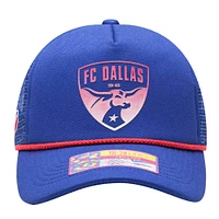 Men's Blue FC Dallas Atmosphere Trucker Adjustable Hat