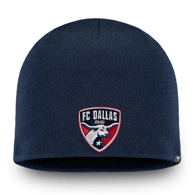 Bonnet en tricot Fanatics bleu FC Dallas Core pour hommes