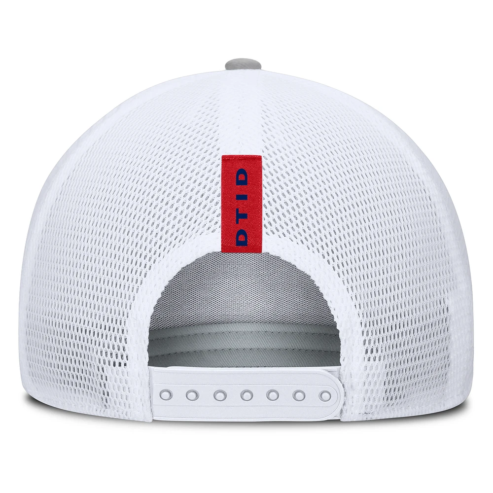 Casquette ajustable Fanatics Heather Grey FC Dallas Low Block Trucker pour homme