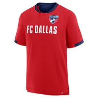 Men's Fanatics Red FC Dallas Stoppage Time Striker T-Shirt