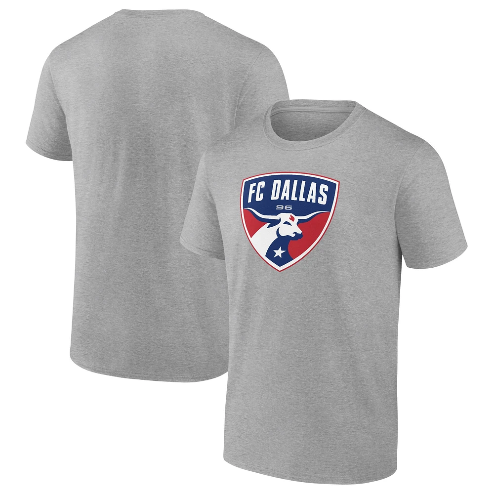 T-shirt avec logo Fanatics Steel FC Dallas pour hommes